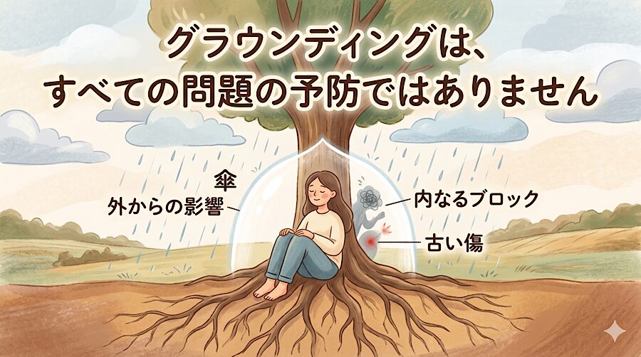 グラウンディングは、すべての問題の予防ではありません