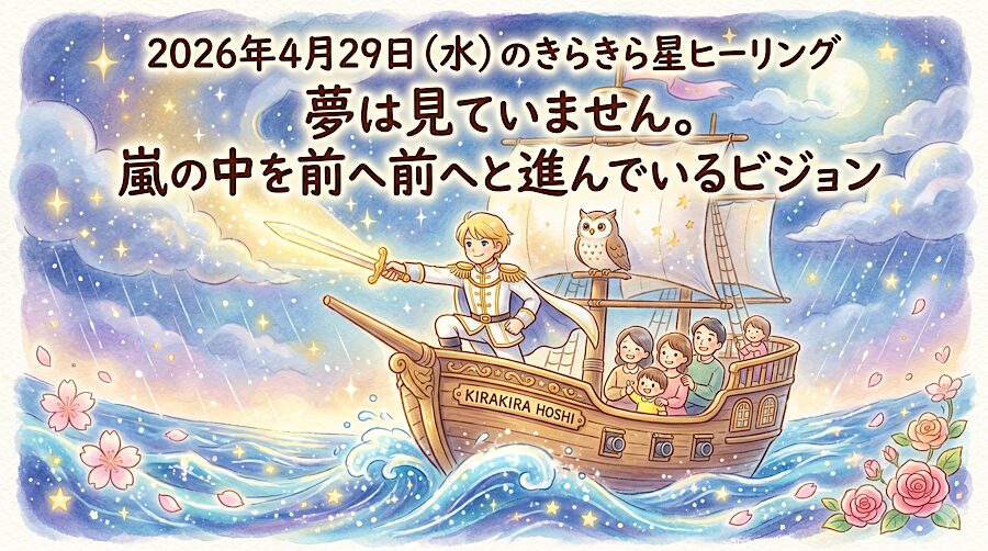 2026年4月29日（水）のきらきら星ヒーリング