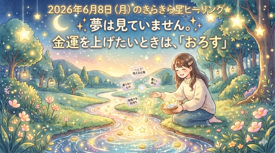2026年6月8日（月）のきらきら星ヒーリング